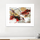 Flower Fall by Design Fabrikken on GIANT ART - multi abstracts, contemporary, floral/still life