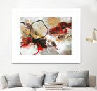 Flower Fall by Design Fabrikken on GIANT ART - multi abstracts, contemporary, floral/still life
