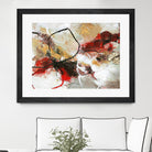 Flower Fall by Design Fabrikken on GIANT ART - multi abstracts, contemporary, floral/still life