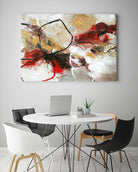 Flower Fall by Design Fabrikken on GIANT ART - multi abstracts, contemporary, floral/still life