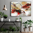 Flower Fall by Design Fabrikken on GIANT ART - multi abstracts, contemporary, floral/still life