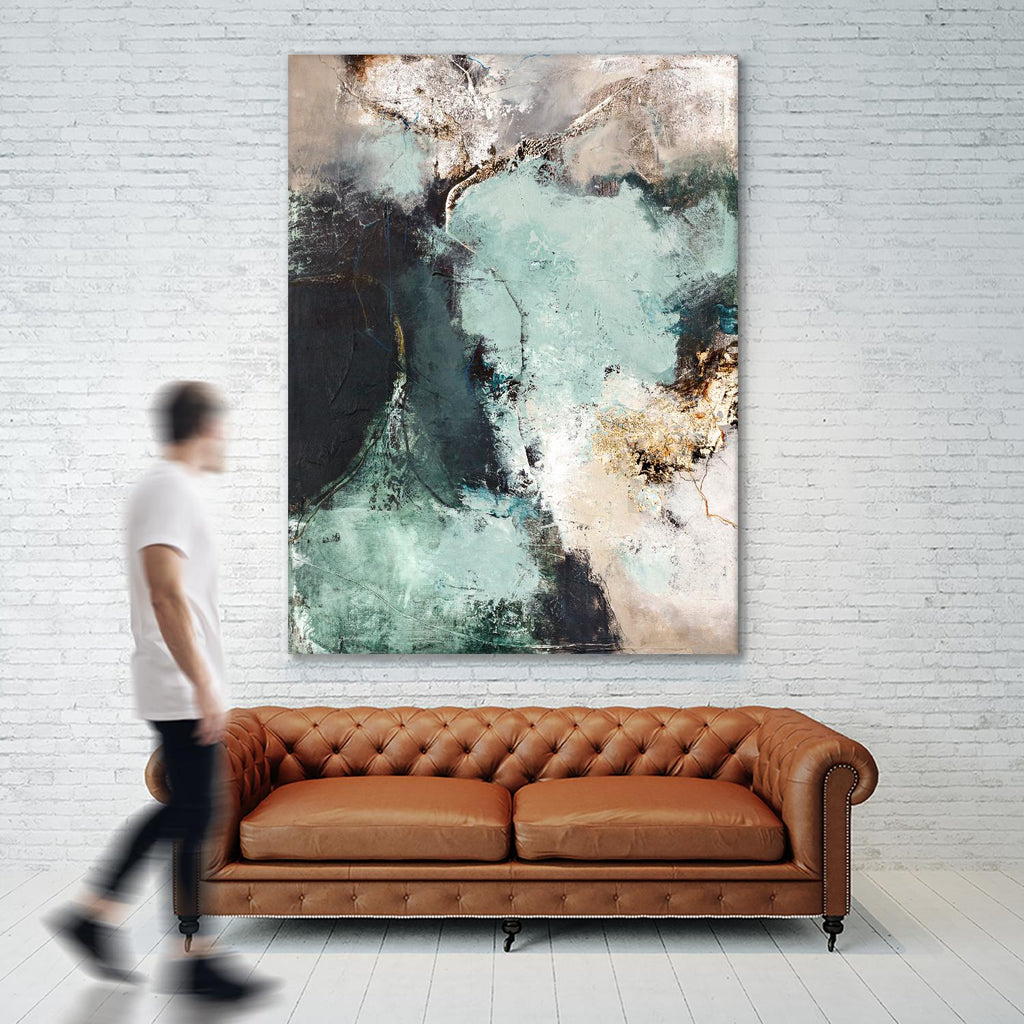 Great Green by Design Fabrikken on GIANT ART - multi abstracts