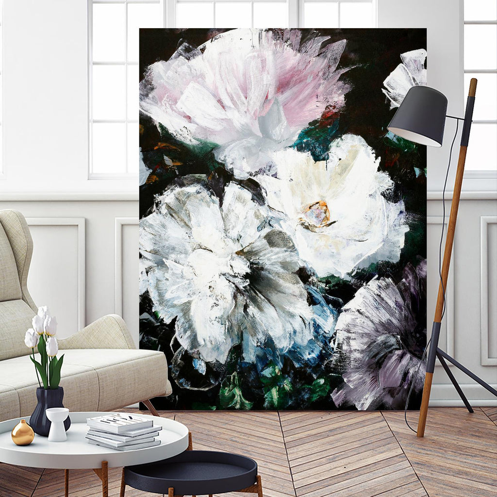Soft Hue Flowers by Design Fabrikken on GIANT ART - multi floral/still life, flowers
