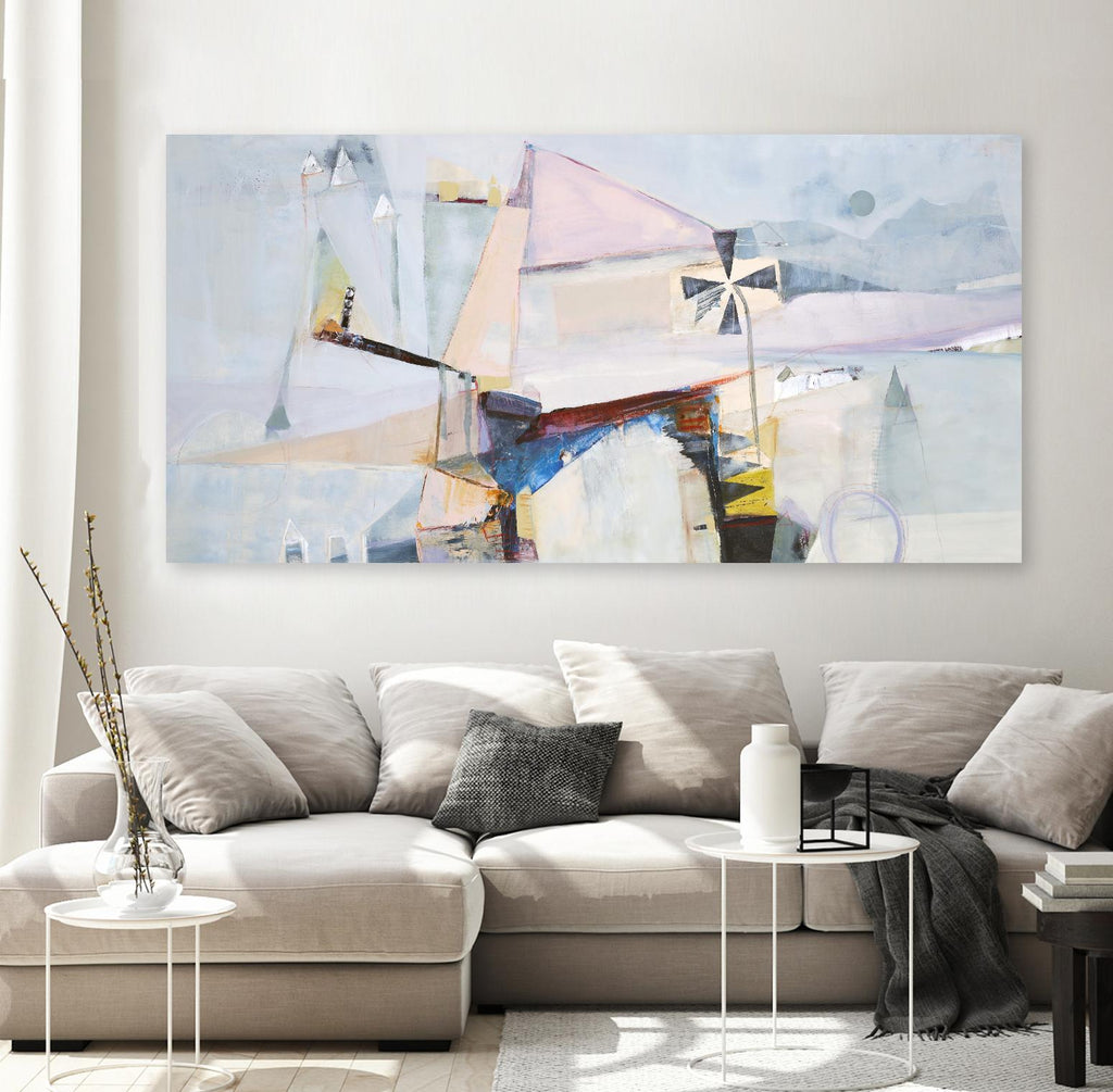 Spinning Mill 2 by Design Fabrikken on GIANT ART - multi abstracts, contemporary, landscapes, cityscapes