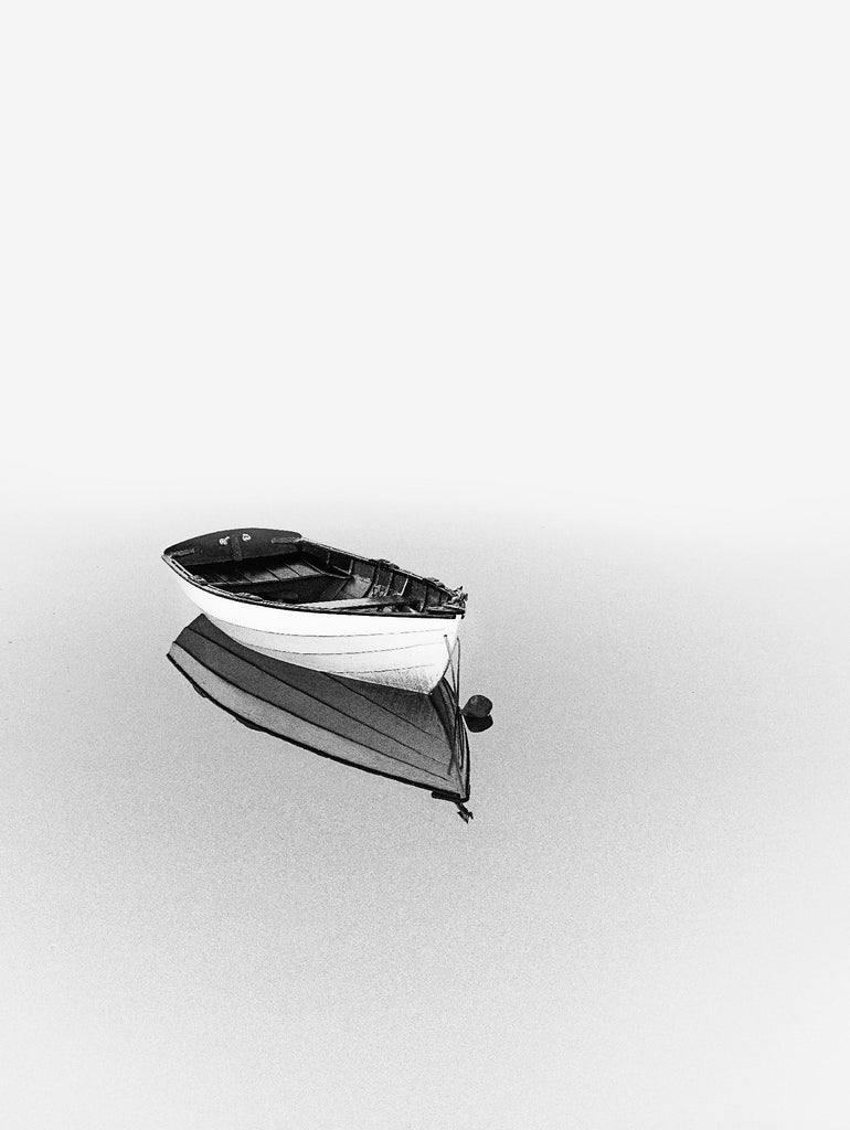Solemn by Design Fabrikken on GIANT ART - black,white coastal, landscapes, photography, boats, waterways