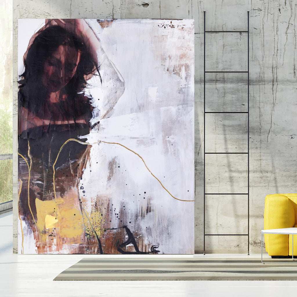 Yellow Era 1 by Design Fabrikken on GIANT ART - multi abstracts, contemporary, figurative