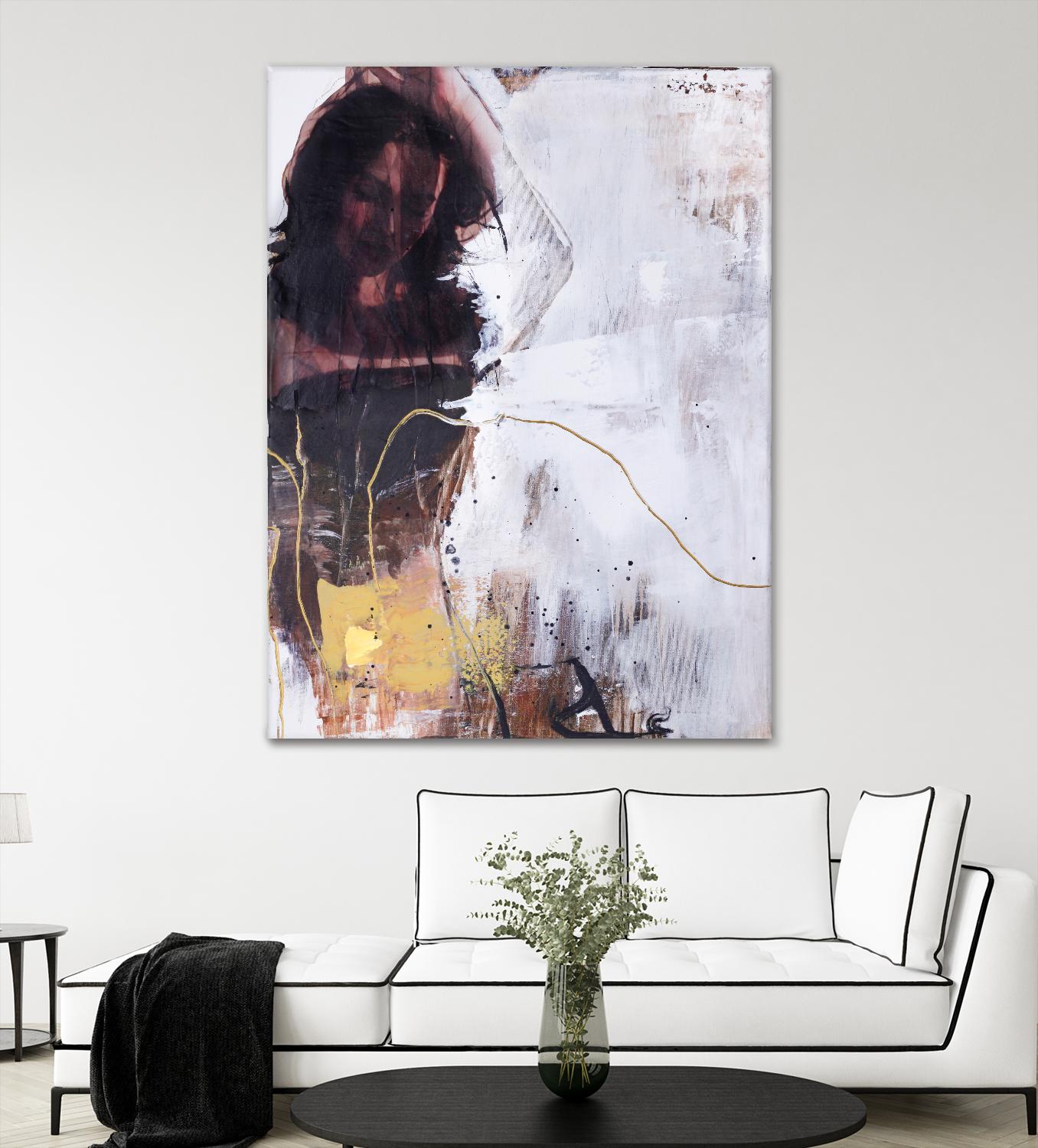Yellow Era 1 by Design Fabrikken on GIANT ART - multi abstracts, contemporary, figurative