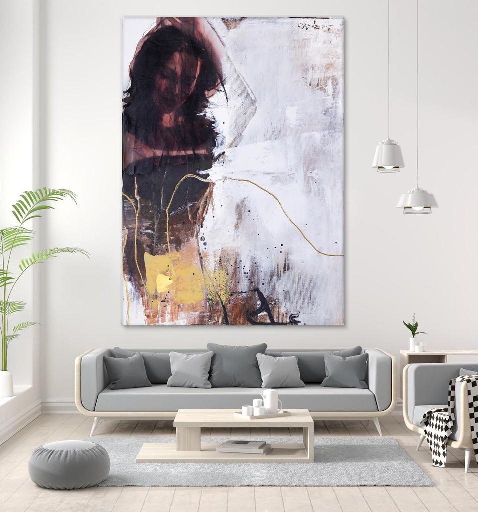 Yellow Era 1 by Design Fabrikken on GIANT ART - multi abstracts, contemporary, figurative