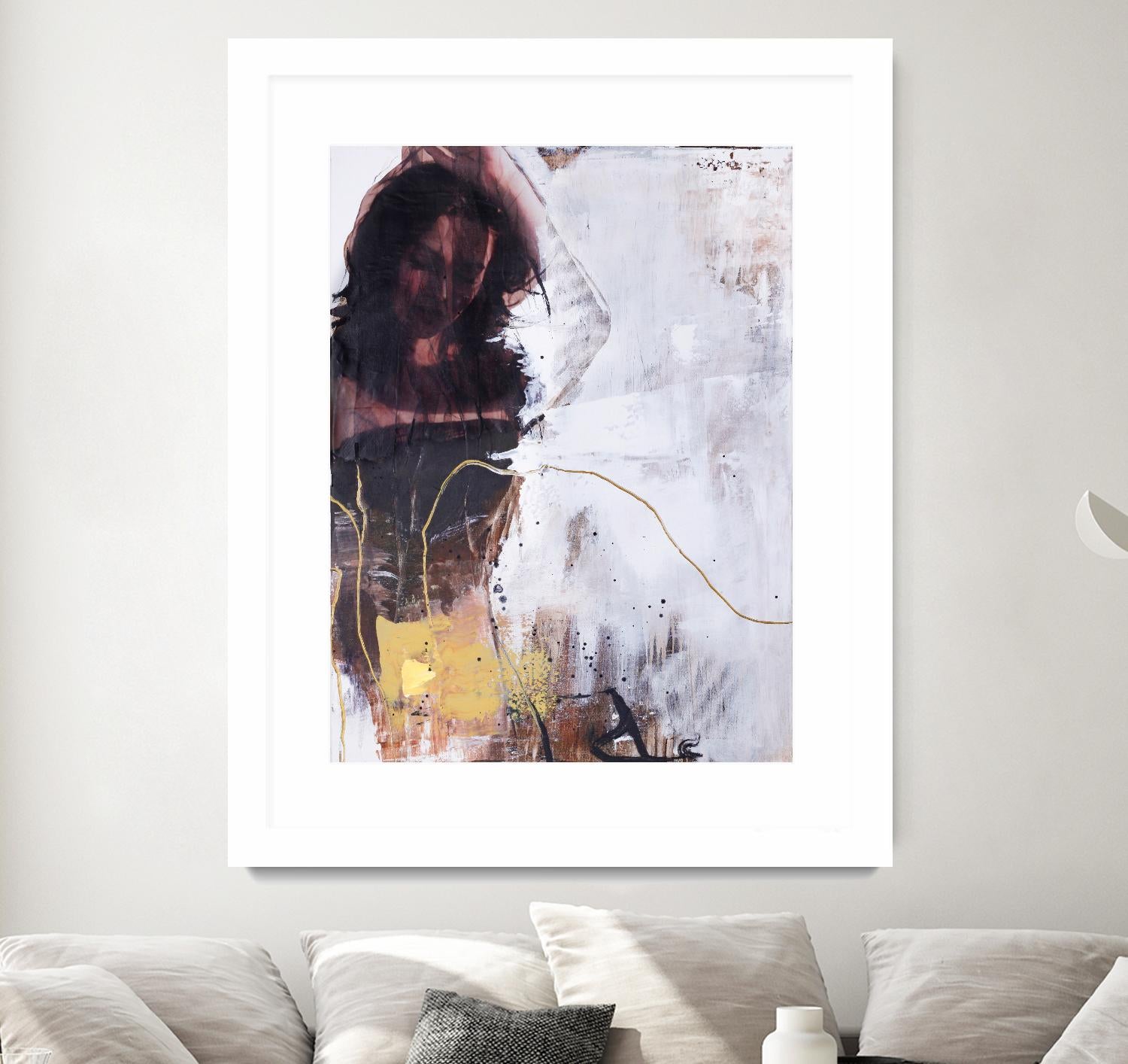 Yellow Era 1 by Design Fabrikken on GIANT ART - multi abstracts, contemporary, figurative