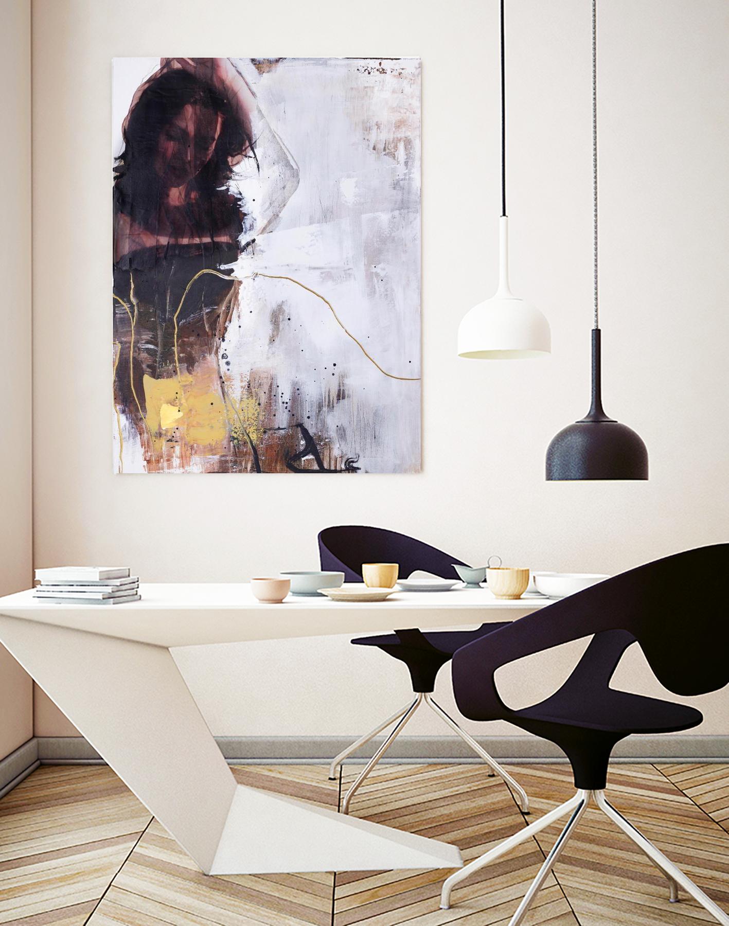 Yellow Era 1 by Design Fabrikken on GIANT ART - multi abstracts, contemporary, figurative