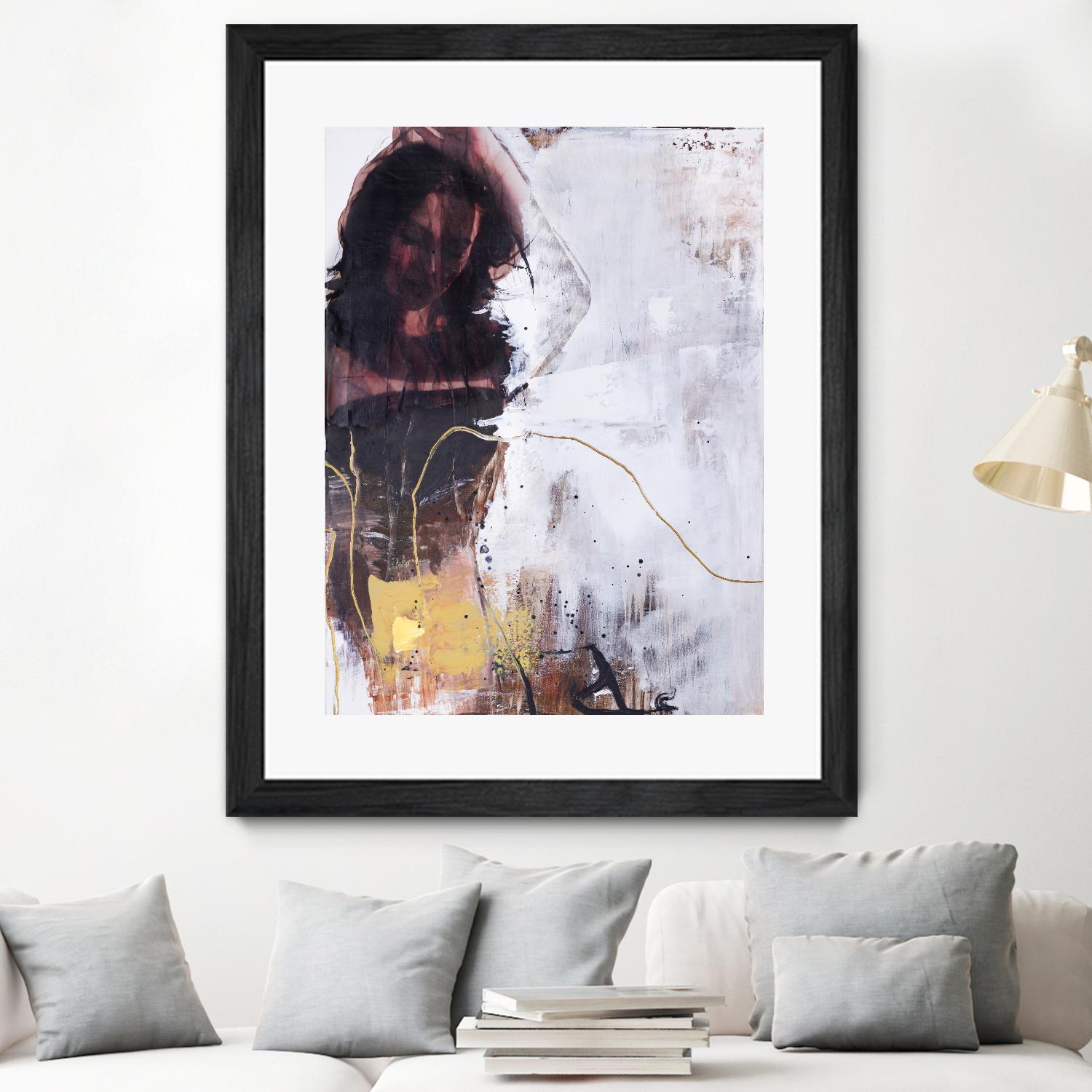 Yellow Era 1 by Design Fabrikken on GIANT ART - multi abstracts, contemporary, figurative