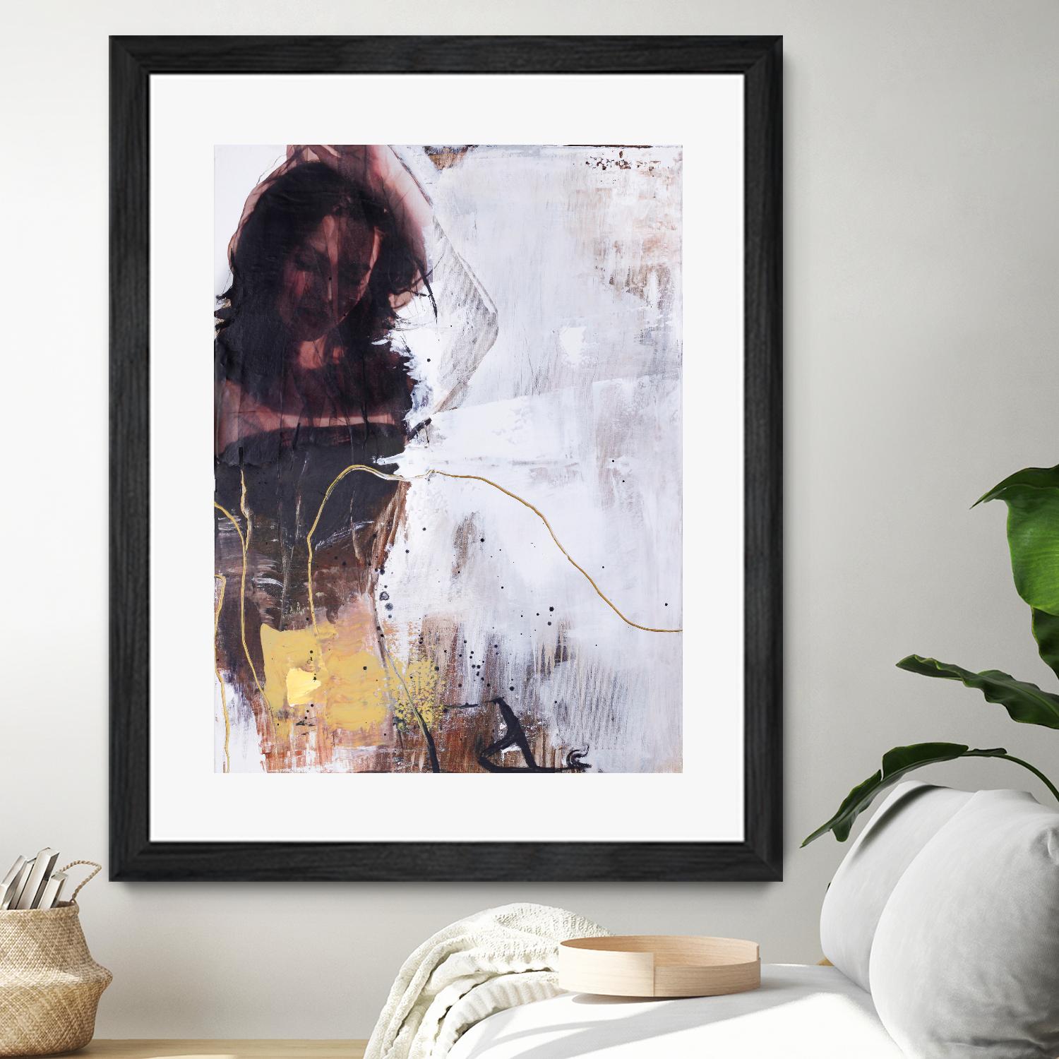 Yellow Era 1 by Design Fabrikken on GIANT ART - multi abstracts, contemporary, figurative