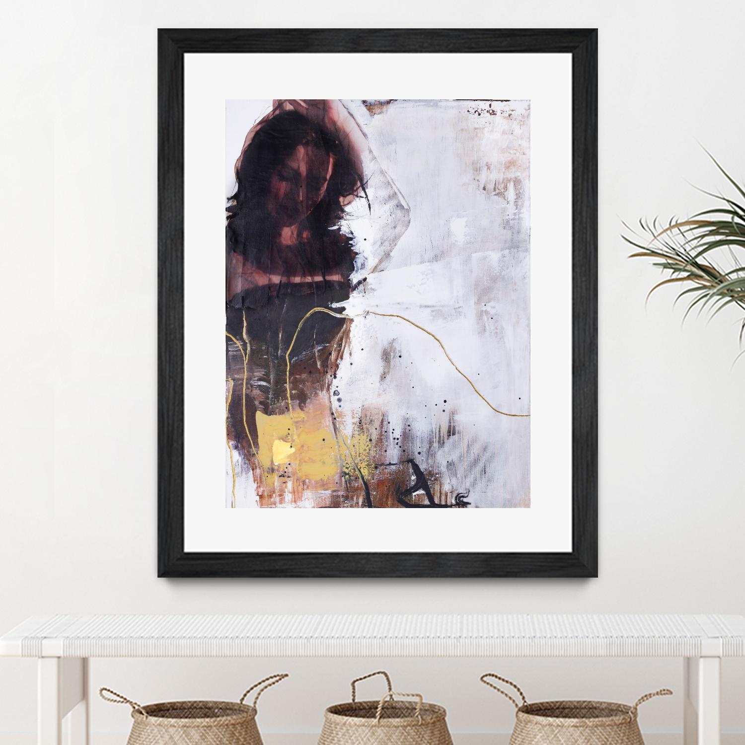 Yellow Era 1 by Design Fabrikken on GIANT ART - multi abstracts, contemporary, figurative