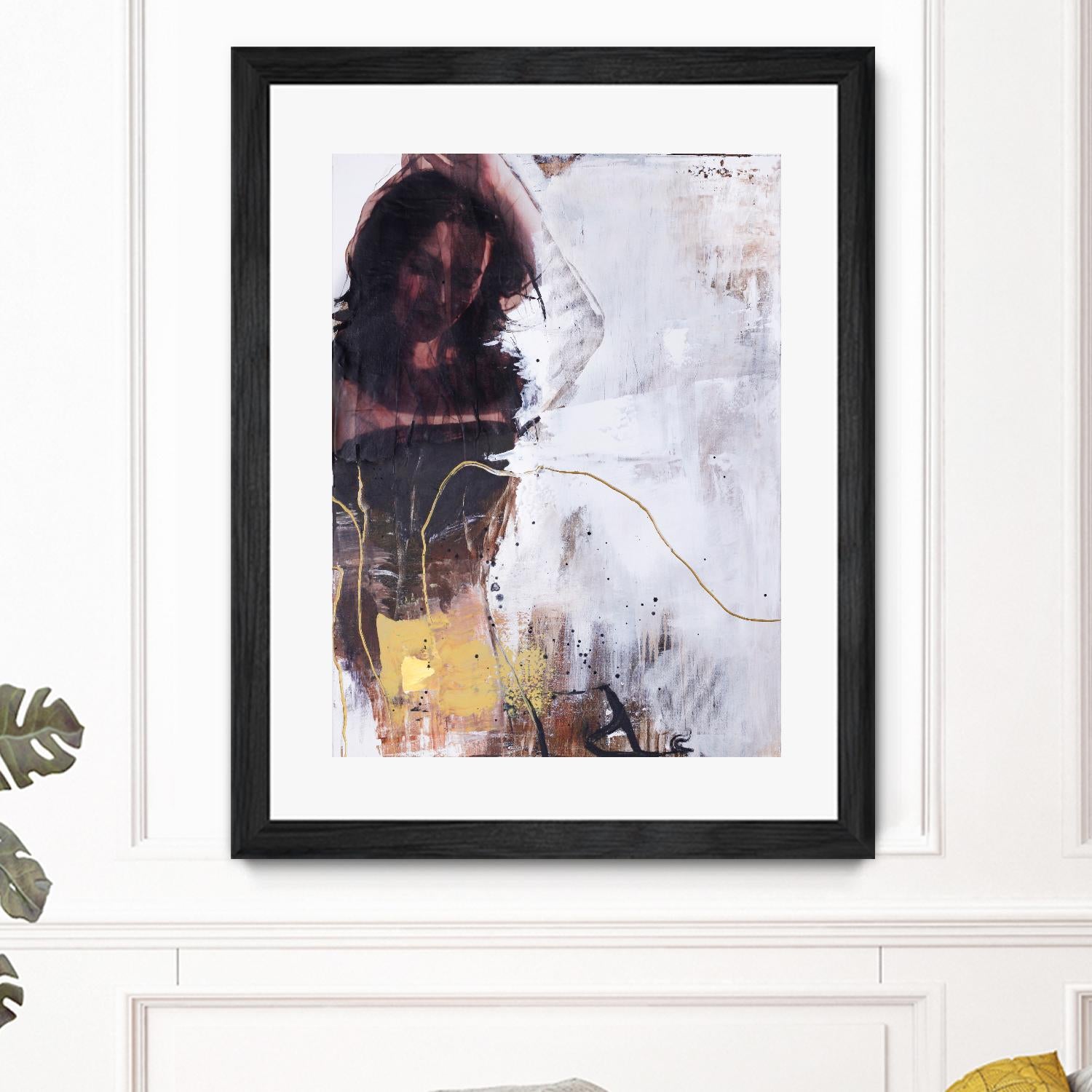 Yellow Era 1 by Design Fabrikken on GIANT ART - multi abstracts, contemporary, figurative