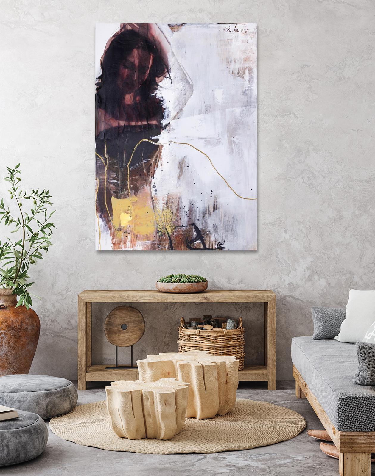 Yellow Era 1 by Design Fabrikken on GIANT ART - multi abstracts, contemporary, figurative