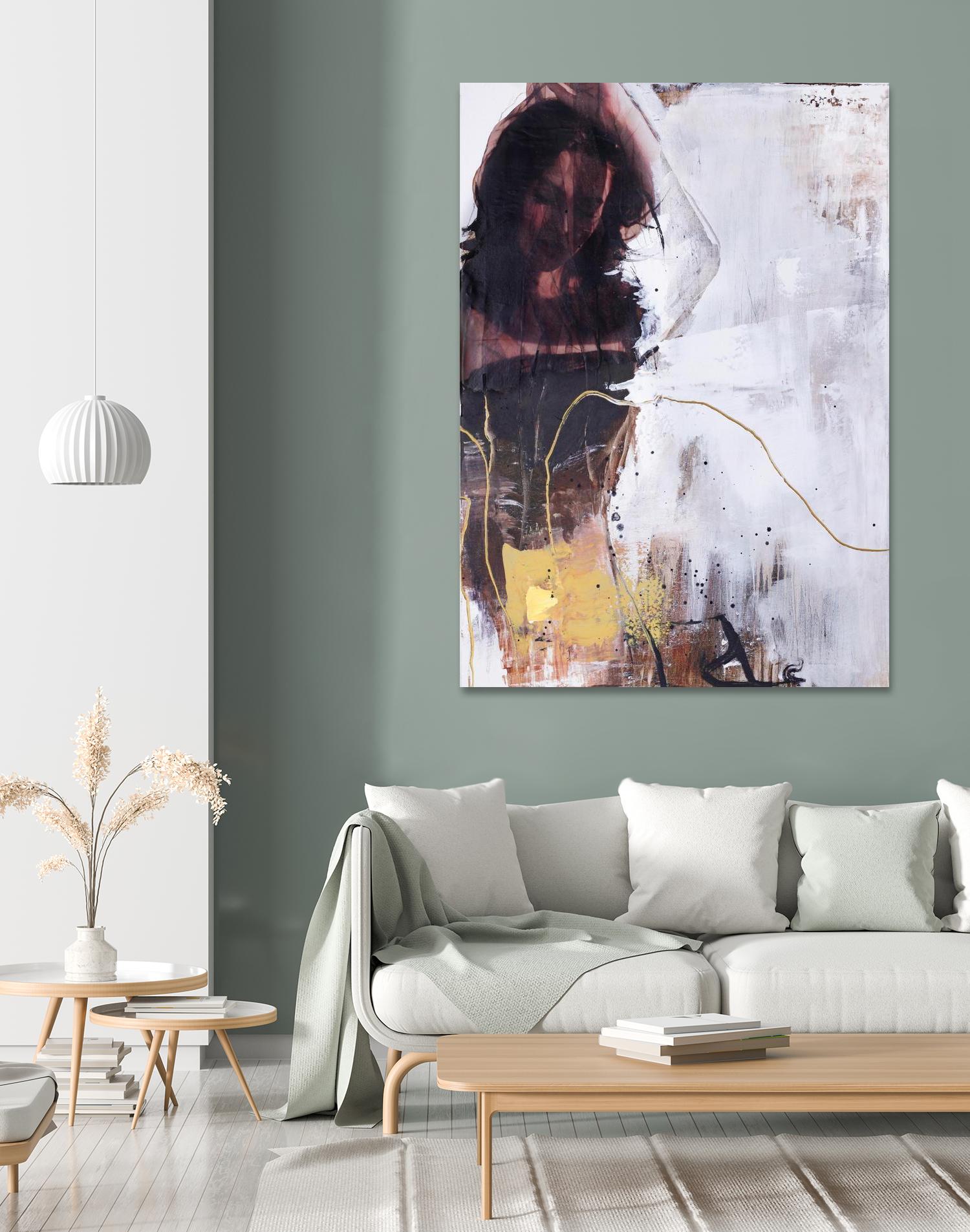 Yellow Era 1 by Design Fabrikken on GIANT ART - multi abstracts, contemporary, figurative