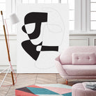 Graphical 3 by Design Fabrikken on GIANT ART - black,white abstracts, minimalist, line art