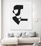 Graphical 3 by Design Fabrikken on GIANT ART - black,white abstracts, minimalist, line art