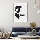 Graphical 3 by Design Fabrikken on GIANT ART - black,white abstracts, minimalist, line art
