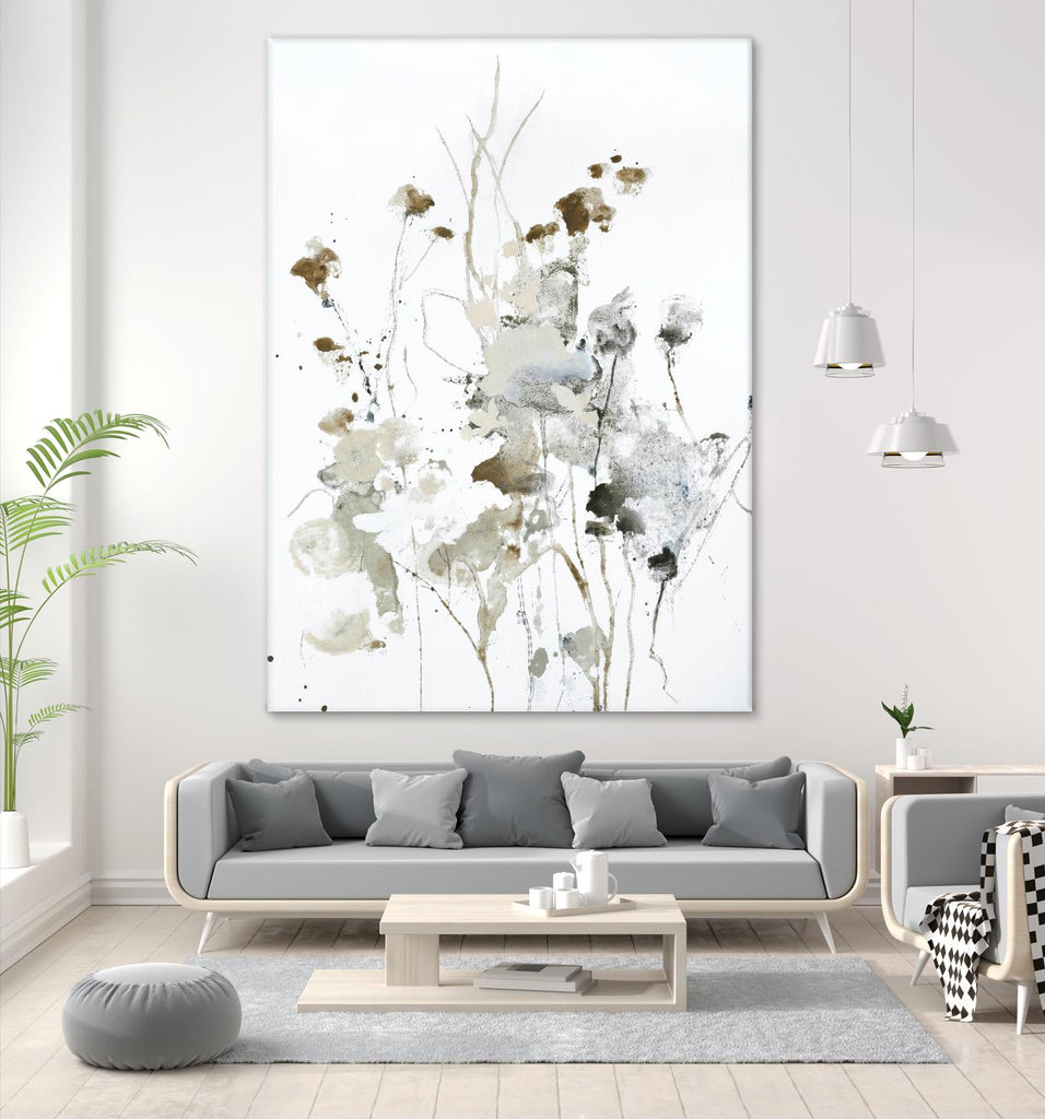 These Days 2 by Design Fabrikken on GIANT ART - black,white contemporary, floral/still life, minimalist