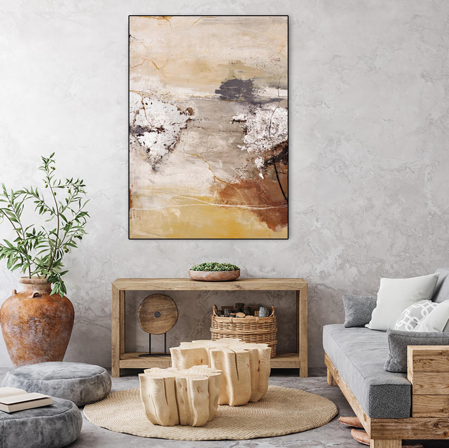 Silver Space by Design Fabrikken on GIANT ART - multi abstracts