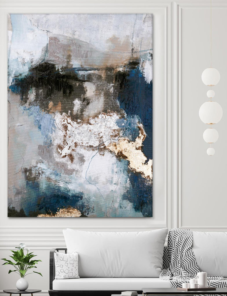 Waterfall by Design Fabrikken on GIANT ART - multi abstracts