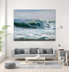 Shore Break 2 by Stephen Newstedt on GIANT ART - blue sea scene