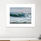 Shore Break 2 by Stephen Newstedt on GIANT ART - blue sea scene