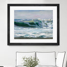 Shore Break 2 by Stephen Newstedt on GIANT ART - blue sea scene