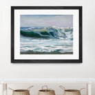 Shore Break 2 by Stephen Newstedt on GIANT ART - blue sea scene