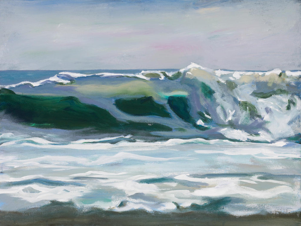 Shore Break 2 by Stephen Newstedt on GIANT ART - blue sea scene