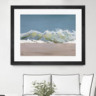 Shore Break 3 by Stephen Newstedt on GIANT ART - blue sea scene