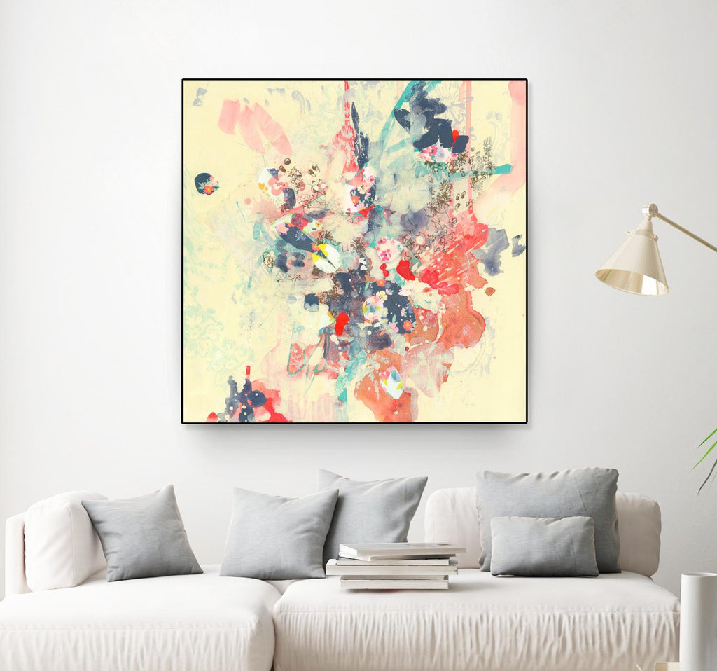 Cream II by Kathryn Neale on GIANT ART - multi abstracts, contemporary