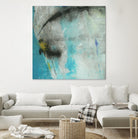 Into the Surf One by Michelle Oppenheimer on GIANT ART - grey abstract
