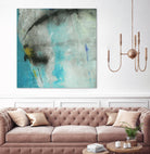 Into the Surf One by Michelle Oppenheimer on GIANT ART - grey abstract