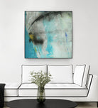 Into the Surf One by Michelle Oppenheimer on GIANT ART - grey abstract