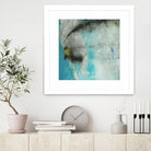 Into the Surf One by Michelle Oppenheimer on GIANT ART - grey abstract
