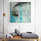 Into the Surf One by Michelle Oppenheimer on GIANT ART - grey abstract