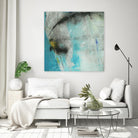 Into the Surf One by Michelle Oppenheimer on GIANT ART - grey abstract