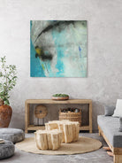 Into the Surf One by Michelle Oppenheimer on GIANT ART - grey abstract