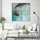 Into the Surf One by Michelle Oppenheimer on GIANT ART - grey abstract