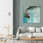 Into the Surf One by Michelle Oppenheimer on GIANT ART - grey abstract