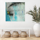 Into the Surf One by Michelle Oppenheimer on GIANT ART - grey abstract