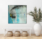 Into the Surf One by Michelle Oppenheimer on GIANT ART - grey abstract