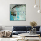 Into the Surf One by Michelle Oppenheimer on GIANT ART - grey abstract