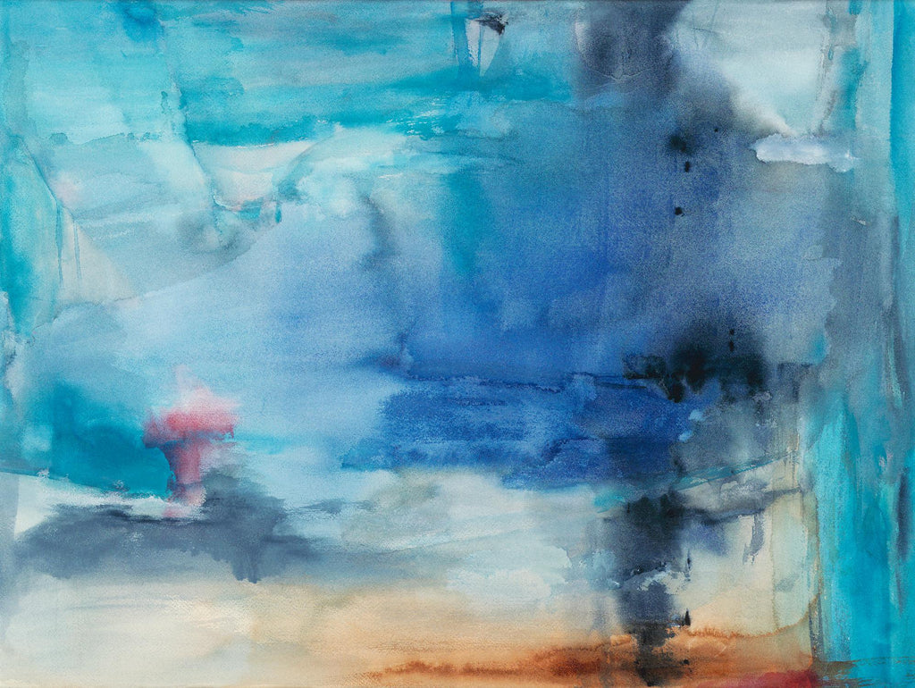 Out to Sea de Michelle Oppenheimer sur GIANT ART - abstrait gris