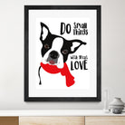 Do Small Things with Great Love by Ginger Oliphant on GIANT ART - multicolor animals; inspirational