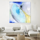 Of the Brighter Cold Moon by Michelle Oppenheimer on GIANT ART - multicolor abstracts; contemporary