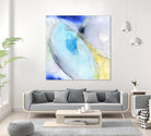 Of the Brighter Cold Moon by Michelle Oppenheimer on GIANT ART - multicolor abstracts; contemporary