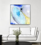 Of the Brighter Cold Moon by Michelle Oppenheimer on GIANT ART - multicolor abstracts; contemporary